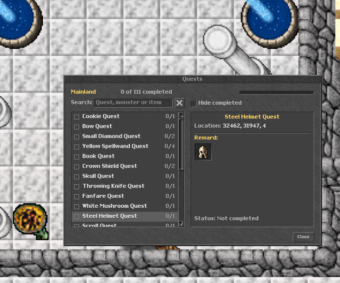 Quests da Mainland